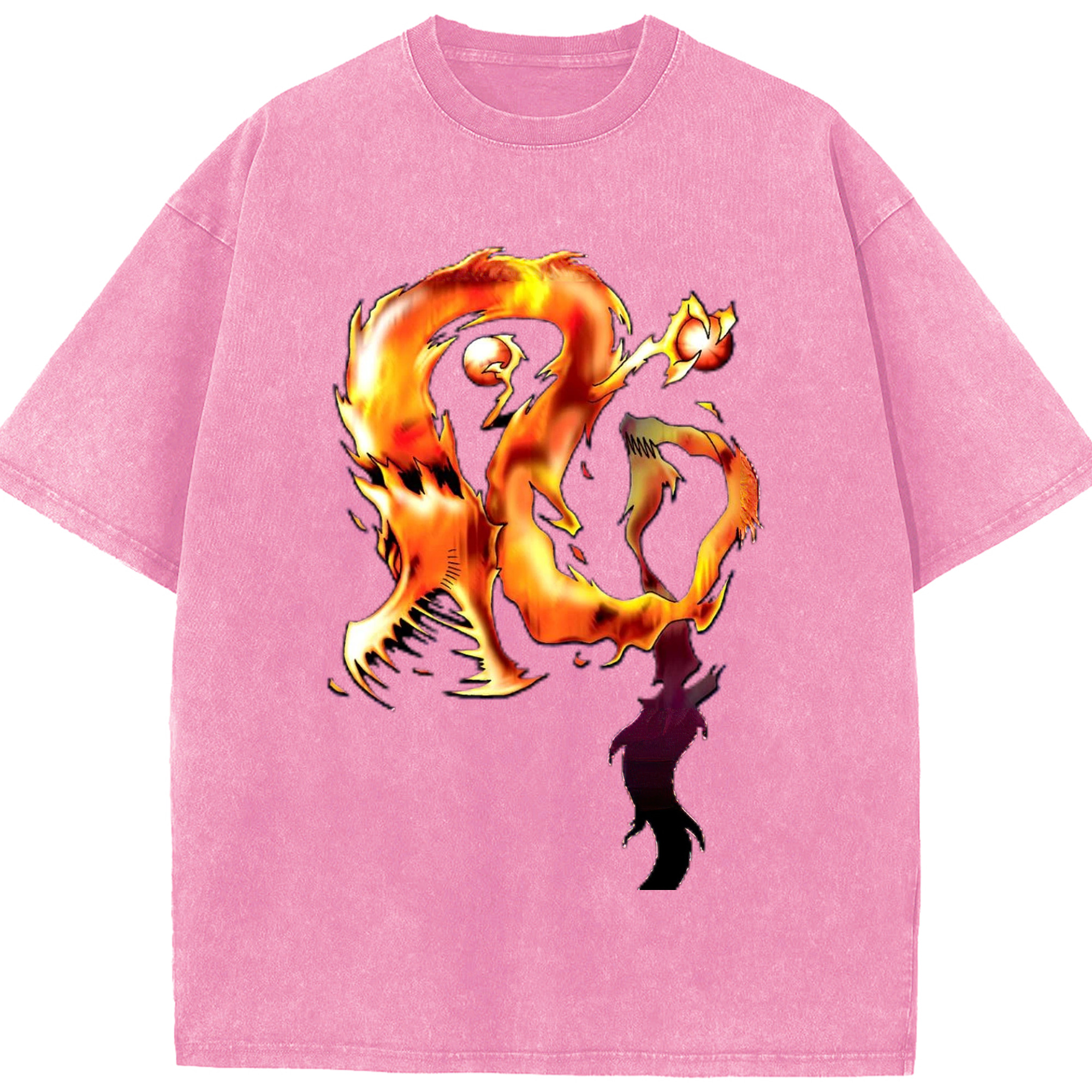 （画像用） 遊☆戯☆王 Yu-Gi-Oh! 綿100% ヴィンテージ風 半袖Tシャツ（フロントプリント）